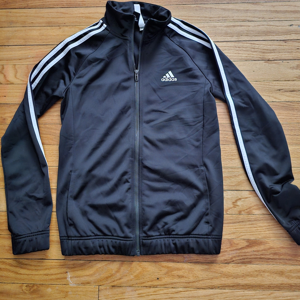 Adidas Black Track Jacket for Youth